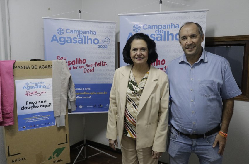 FUNDO SOCIAL E EPTV REALIZAM CAMPANHA DO AGASALHO COM APOIO DO COMÉRCIO DE JAGUARIÚNA