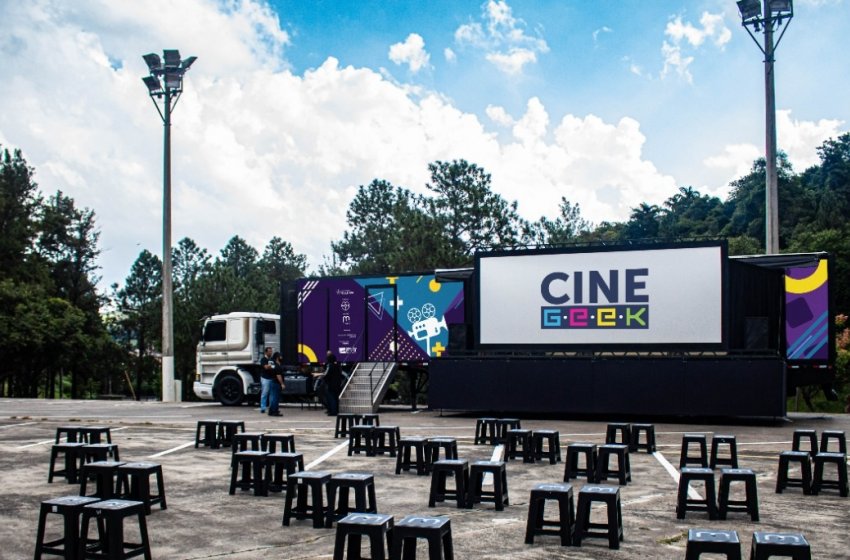 CARRETA GEEK EXIBIRÁ FILMES GRATUITAMENTE EM JAGUARIÚNA NESTA SEMANA