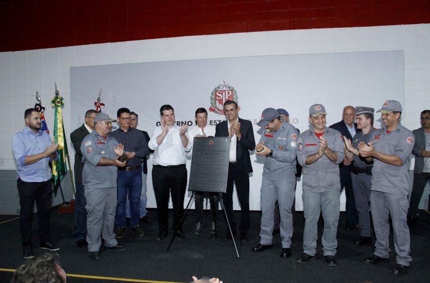 BASE DO CORPO DE BOMBEIROS DA PM EM JAGUARIÚNA É INAUGURADA