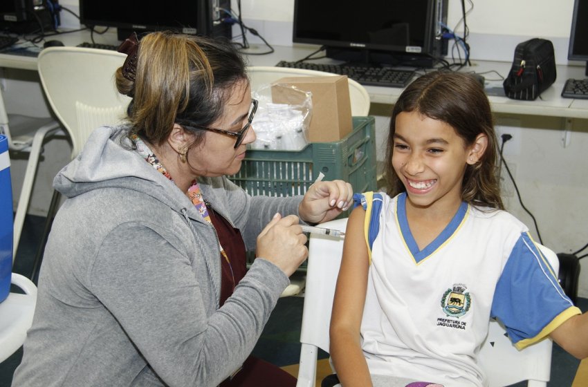 SAÚDE VACINA CRIANÇAS E ADOLESCENTES HOJE NA ESCOLA OSCARLINA TURATO
