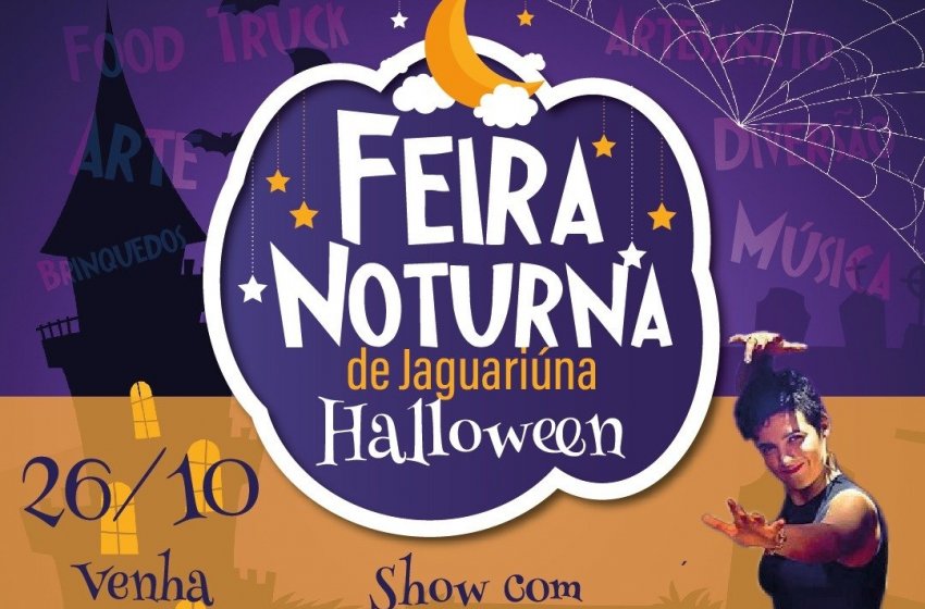 TEM HALLOWEEN NA FEIRA NOTURNA DE AMANHÃ