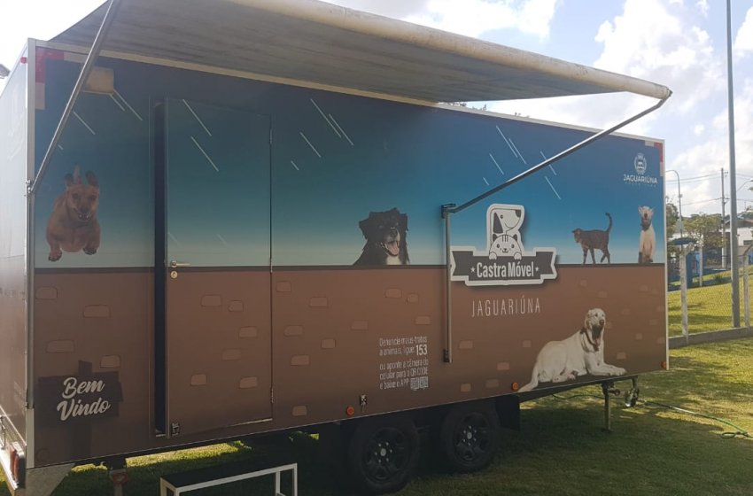 CASTRAMÓVEL COMEÇA ATENDIMENTO NOS BAIRROS DE JAGUARIÚNA