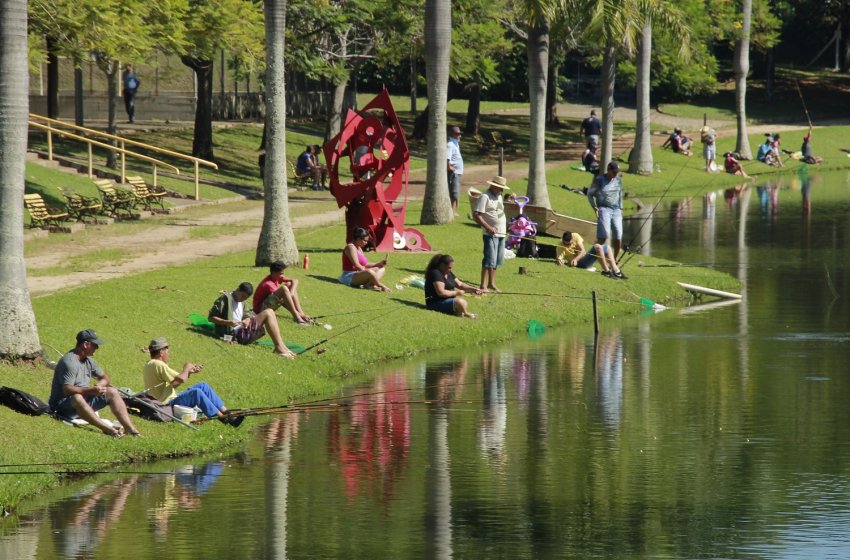 PESCARIA VOLTA A ACONTECER SEGUNDA-FEIRA NO PARQUE DOS LAGOS