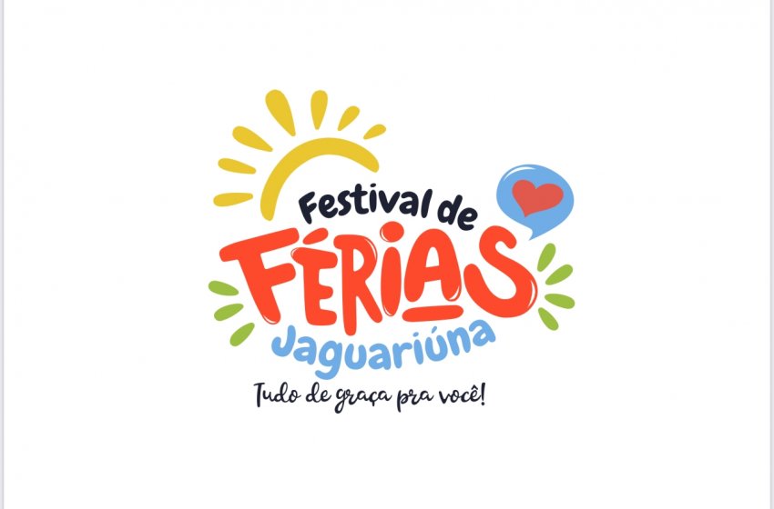 ESTA SEMANA TEM MAIS FESTIVAL DE FÉRIAS AGITANDO JAGUARIÚNA