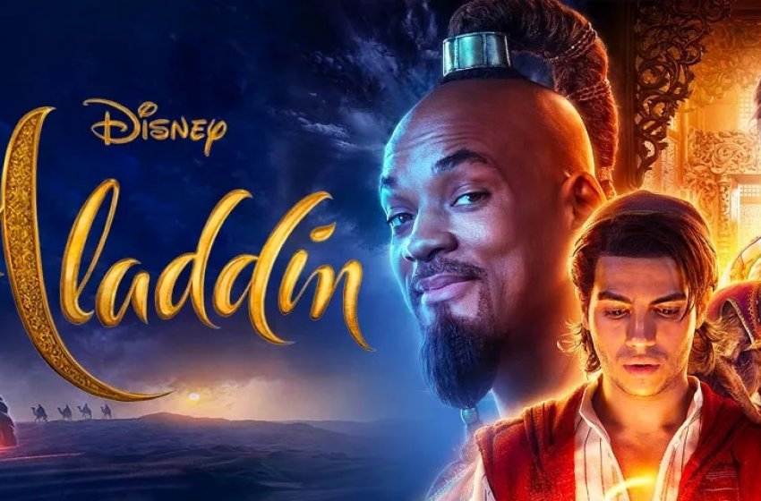 HOJE TEM CINEMA NO TEATRO COM O FILME ALADDIN