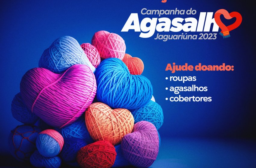 CAMPANHA DO AGASALHO 2023: SUA SOLIDARIEDADE VALE MUITO!