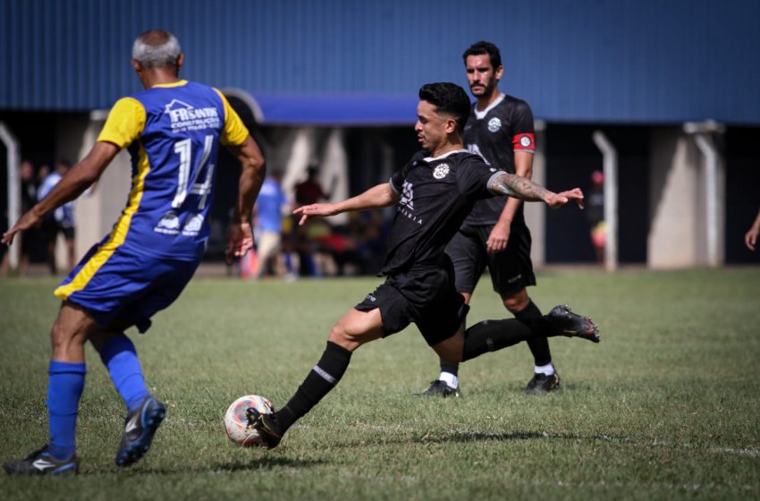 QUARTA RODADA DO CAMPEONATO DE FUTEBOL VETERANOS TEVE MAIS GOLEADA  