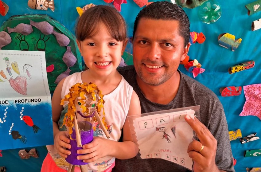 EDUCAÇÃO DE JAGUARIÚNA PROMOVE INTEGRAÇÃO DE PAIS E FILHOS NAS ESCOLAS