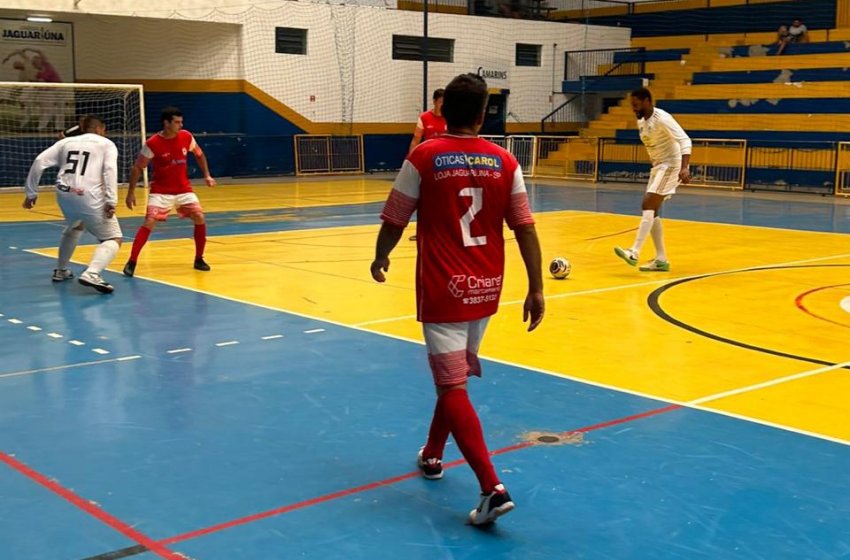 BEIRA RIO BOTEQUIM E PAROGI ESTÃO NO TOPO DA CLASSIFICAÇÃO GERAL DO FUTSAL VETERANOS