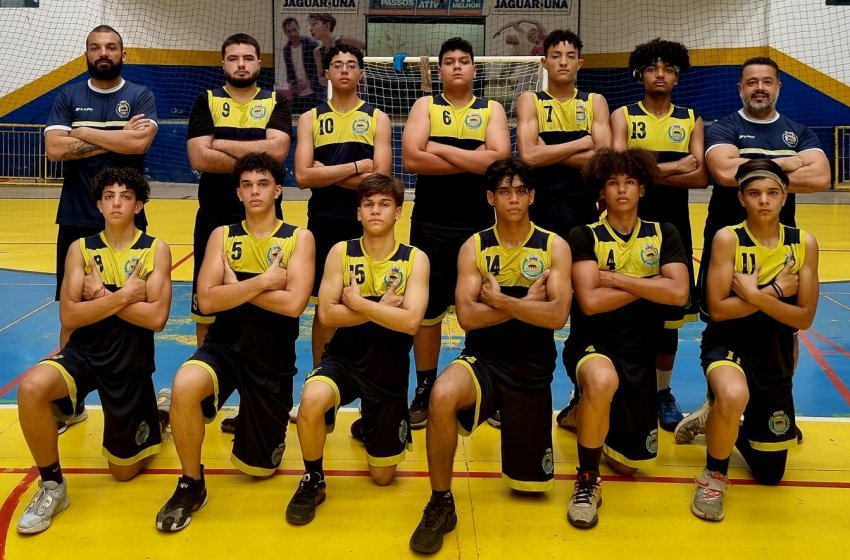 BASQUETE SUB 16 VENCE NO AZULÃO E ESTÁ NA FINAL DA LIGA METROPOLITANA 