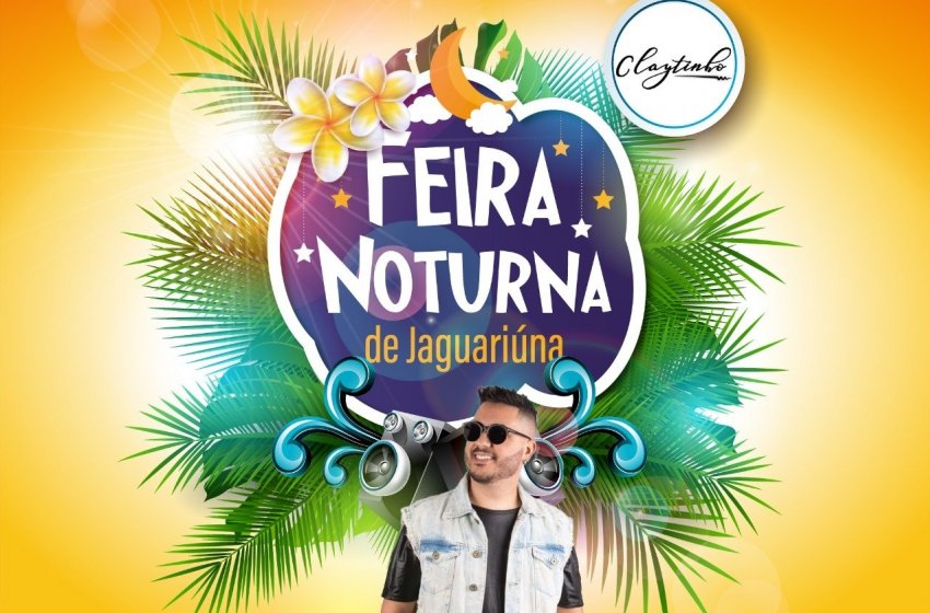 CANTOR DE PAGODE CLAYTINHO SERÁ A ATRAÇÃO DESTA SEMANA DA FEIRA NOTURNA