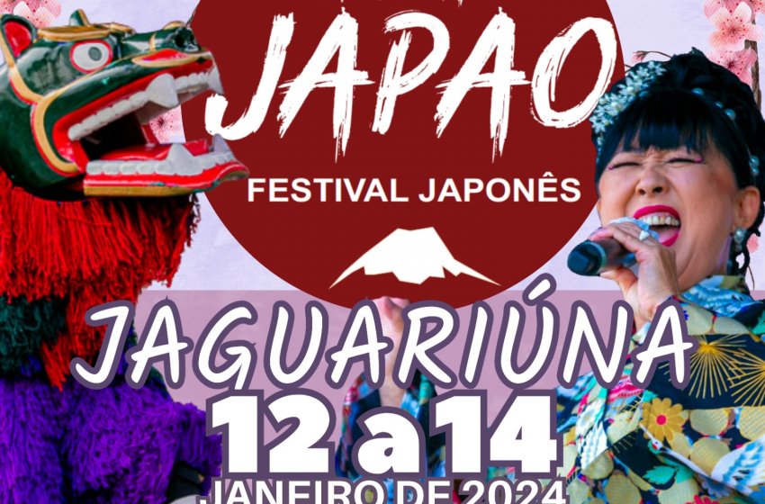 JAGUARIÚNA RECEBE 15ª EDIÇÃO DA ‘MOSTRA JAPÃO’ NESTE FINAL DE SEMANA