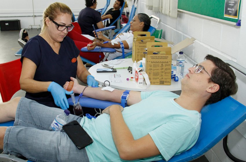 CAMPANHA COLETA MAIS DE 150 BOLSAS DE SANGUE EM JAGUARIÚNA