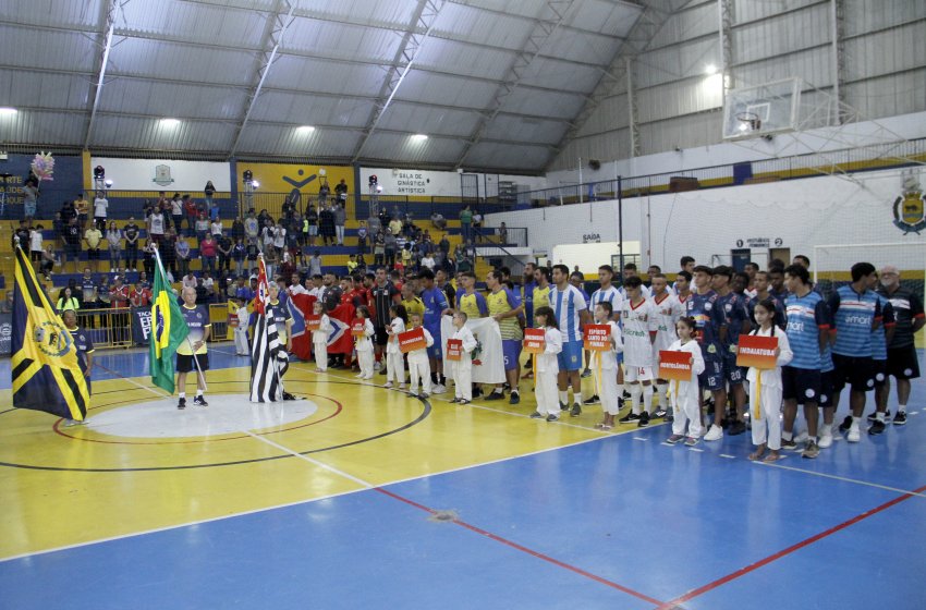 TAÇA EPTV DE FUTSAL COMEÇA HOJE EM JAGUARIÚNA