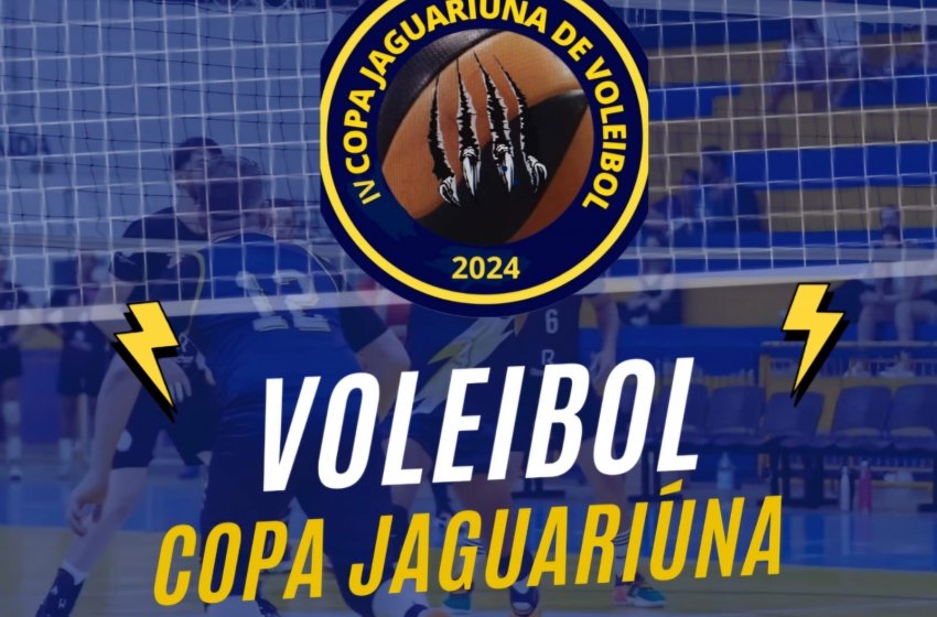 VOLEIBOL TEM SEIS JOGOS EM CASA PELA IV COPA JAGUARIÚNA 