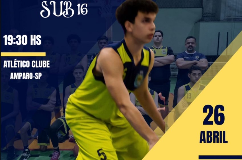 EQUIPE DE BASQUETE JAGUARIUNENSE SUB 16 JOGA NESTA SEXTA E SÁBADO 