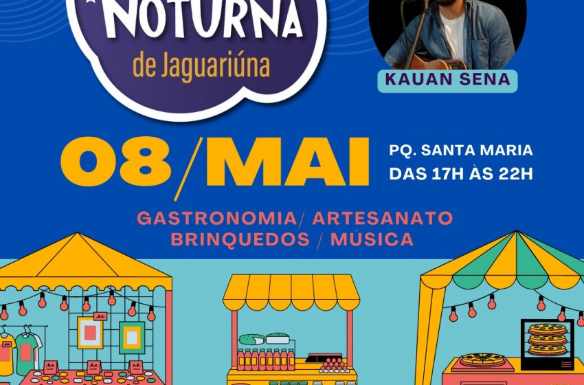 NESTA QUARTA TEM FEIRA NOTURNA NO PARQUE SANTA MARIA