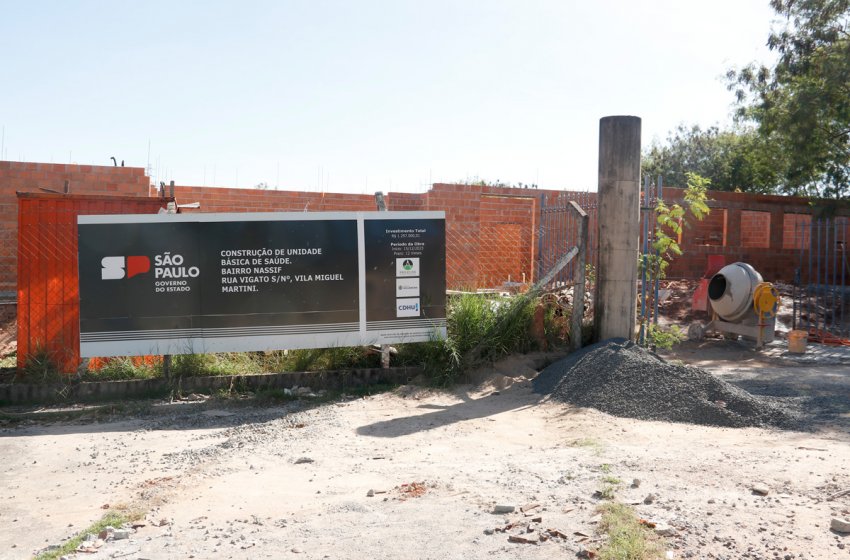 OBRAS DA NOVA UNIDADE BÁSICA DE SAÚDE DO NASSIF AVANÇAM 