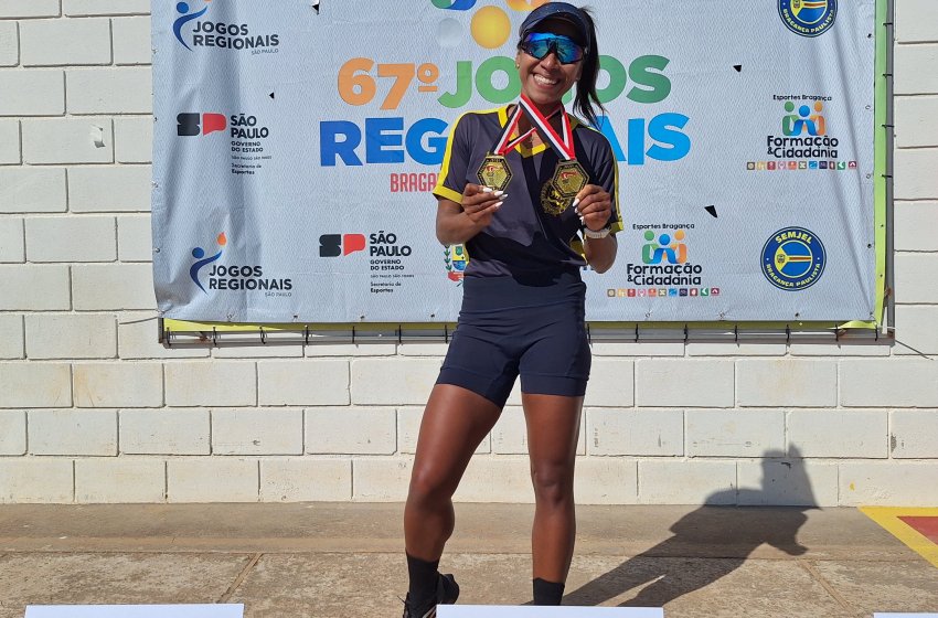 JOGOS REGIONAIS: MARINA MALACHIAS CONQUISTA SEGUNDO OURO NO ATLETISMO