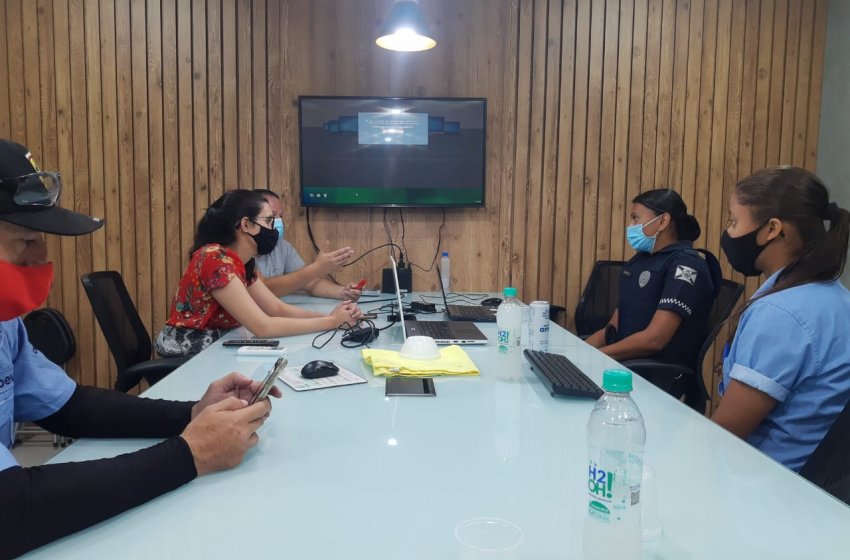 POLÍCIA MUNICIPAL DE JAGUARIÚNA REALIZA PALESTRA NA SIPAT DA AMBEV