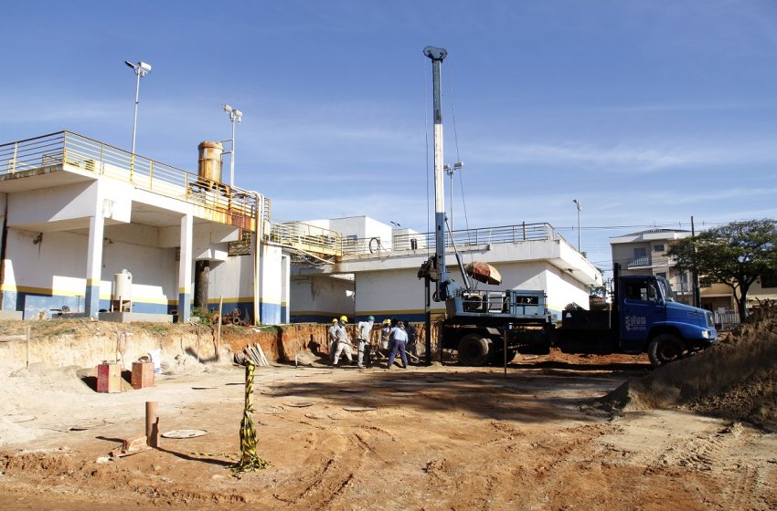 OBRAS DA NOVA ETA DE JAGUARIÚNA ENTRAM NA FASE DE FUNDAÇÃO E CONCRETAGEM