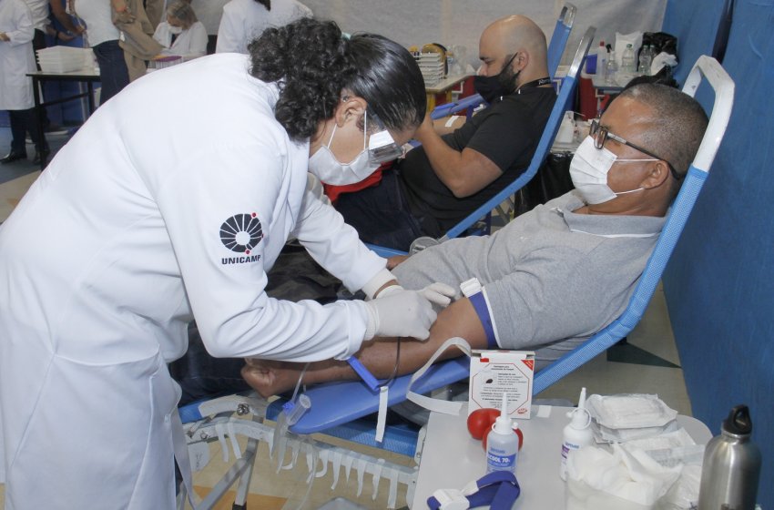 CAMPANHA DE DOAÇÃO DE SANGUE COLETA 118 BOLSAS EM JAGUARIÚNA