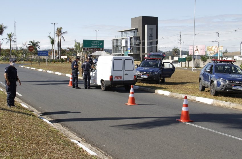 Feriado terá fiscalização reforçada para evitar avanço do coronavírus em Jaguariúna