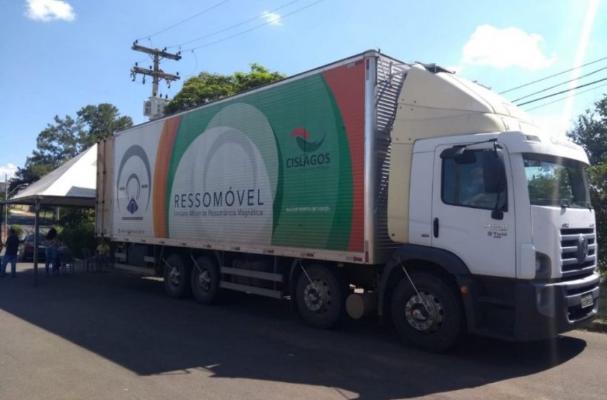 Carreta Ressomóvel faz exames de ressonância no Parque Santa Maria