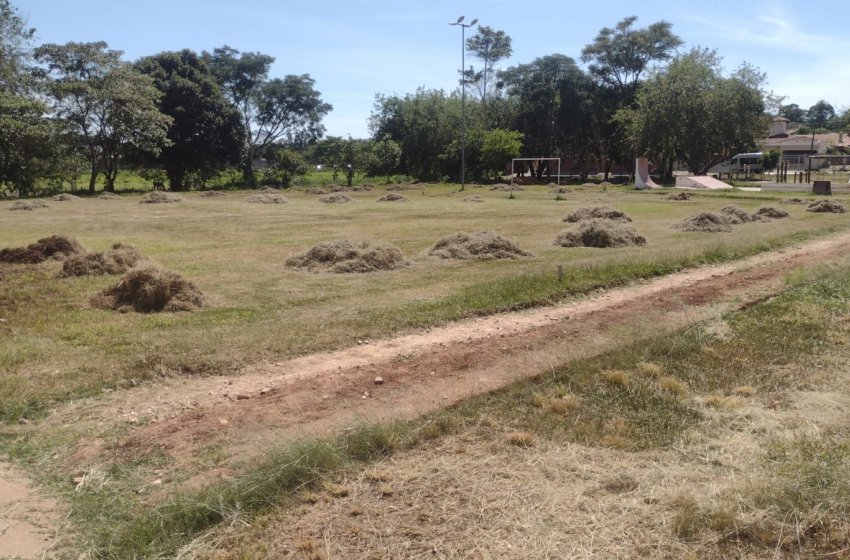 SECRETARIA DE OBRAS REALIZA SERVIÇOS DE MANUTENÇÃO E LIMPEZA EM ÁREAS PÚBLICAS NESTA TERÇA