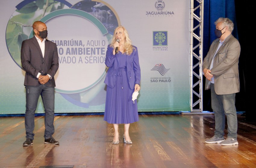 PROGRAMA MUNICÍPIO VERDEAZUL É TEMA DE CURSO NO TEATRO MUNICIPAL DE JAGUARIÚNA