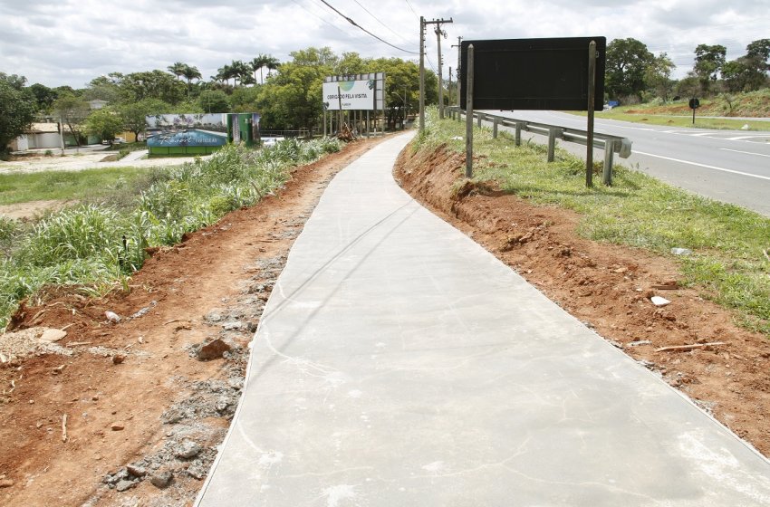 OBRAS DA CICLOVIA DO FLORIANÓPOLIS AVANÇAM EM JAGUARIÚNA