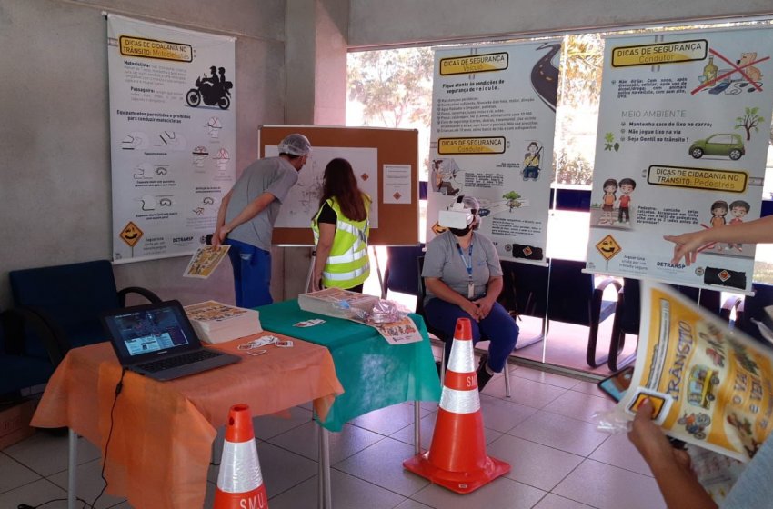 MOBILIDADE URBANA LEVA PROJETO DE EDUCAÇÃO NO TRÂNSITO A EMPRESA DE JAGUARIÚNA