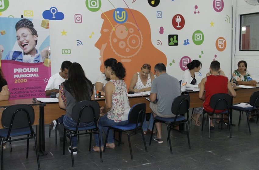 INCRIÇÕES DO PROUNI MUNICIPAL ENCERRAM NESTA SEXTA-FEIRA